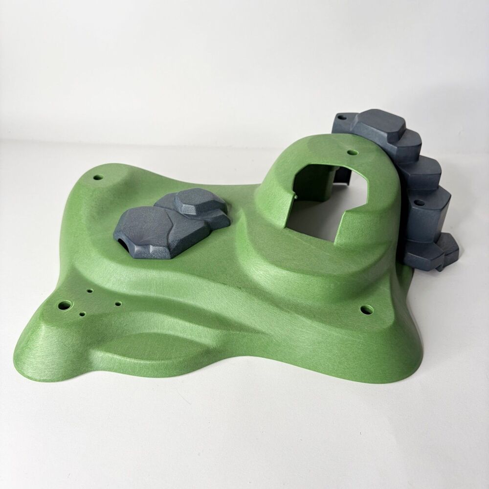 Vintage Playmobile Base Diorama Green Rocks  1995 2003